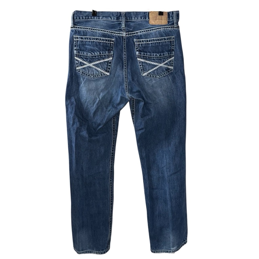 John B. Stetson 1312 Modern Straight Leg Jeans men’s sz 35 x 32 cotton - Picture 4 of 10